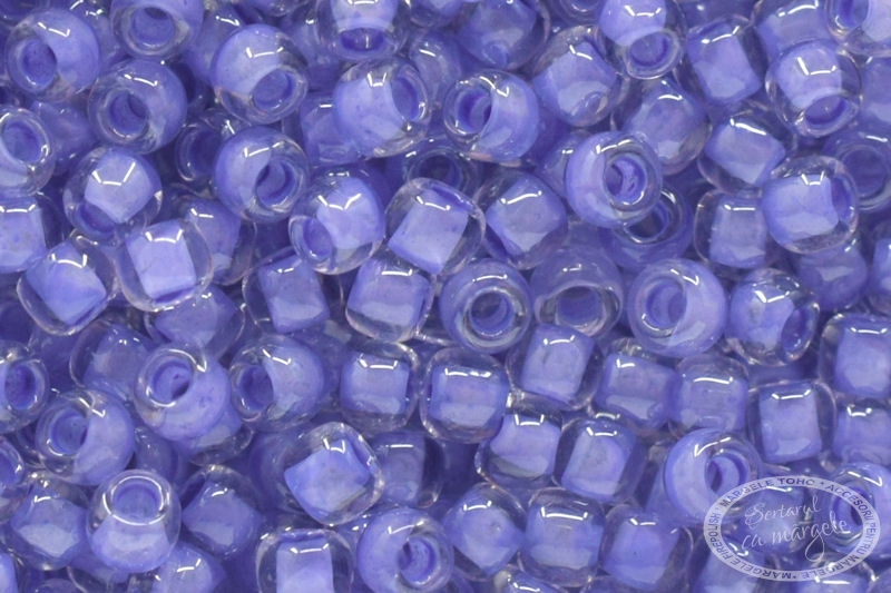 Margele TOHO 11 Inside Color Crystal Purple Lined