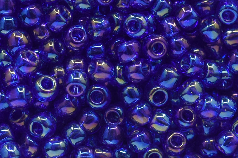 Margele TOHO 11 Transparent-Rainbow Cobalt Margele TOHO 11 Transparent Rainbow Cobalt