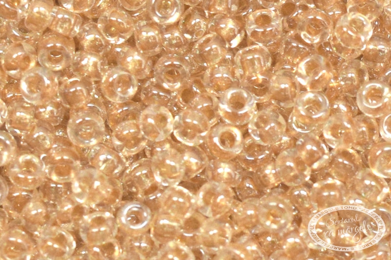 Margele Miyuki 11 Sparkling Metallic Gold Lined Crystal