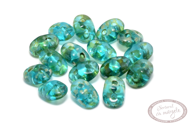 Margele Superduo Aquamarine - Rembrandt Margele Superduo Aquamarine Rembrandt