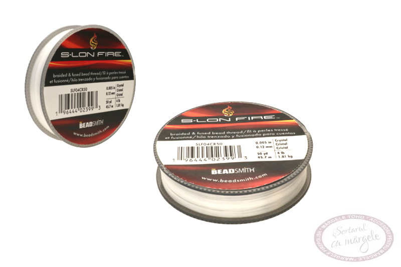 Fir S-lon Fire 0.12mm 50yd Crystal Fir S lon Fire 0.12mm 50yd Crystal