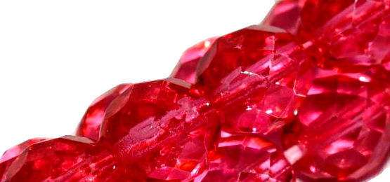 Margele Fire Polish 8mm : Crystal Rose, 40 buc.