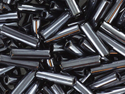 miyuki bugle 6mm gunmetal